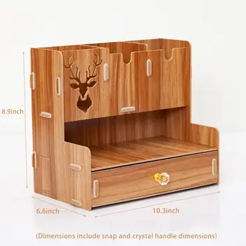 Držiak na pero Nordic iny úložný box tvorivosti office,písací stôl papiernictvo box drevené veľkú kapacitu stojan drevený box knihy