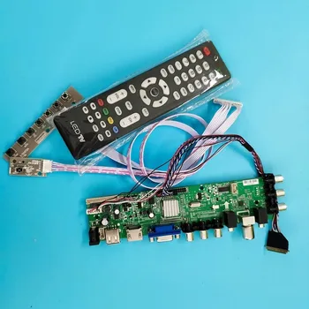 Držiak Pre N156HGE-LB1 VGA LED HDMI 40pin 1920X1080 DVB-T, DVB-T2 WLED TV LVDS USB, AV Signálu regulátora doska digital 15.6