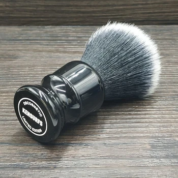 Dscosmetic 24mm smoking syntetické vlasy holenie kefa s čiernej živice rukoväť