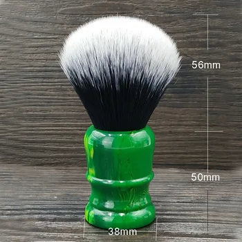 Dscosmetic 26mm vert ríše živice rukoväť smoking uzlov holenie kefa so soft husté syntetické vlasy uzlov pre mokré holenie nástroje