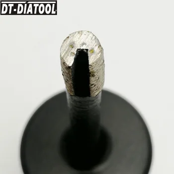 DT-DIATOOL 2 ks 6 mm+10 mm Diamant Mokré Tuhé Zvárané Segmenty Vŕtanie na Jadro Bitov Vrtákov Otvor Píly na Kameň Žula M14 Závit