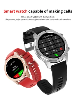 DT78 Plus Smart Hodinky F50 Bluetooth Hovor Vlastné ciferníka Mužov Srdcovej frekvencie Fitness Tracker Ženy Nositeľné Zariadenia Náramky