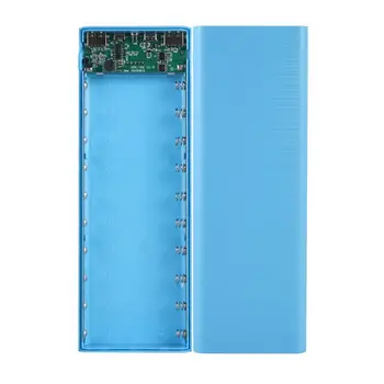 Dual USB LCD Power Bank Shell 10x18650 Batérie Prípade, Nabíjačka, Krabica Príslušenstvo Y3NC