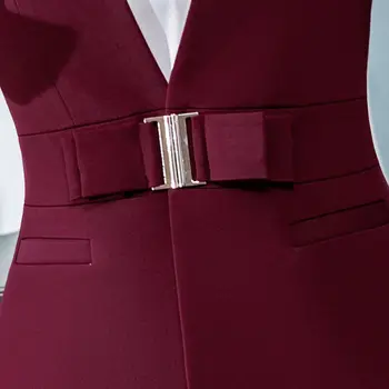 Dushicolorful Office Oblečenie 2019 Jar Leto Ženy Sukne, Obleky Egelant Dámy Formálne Oblečenie Dve Kus Sukne Nastaviť Jednotné Čierna
