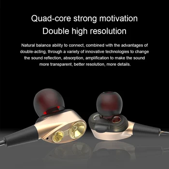 Dvojité Jednotka Jednotka Slúchadlá pre Philips Xenium V377 Xenium x586 S326 S307 S309 S337 S396 Stereo In-Ear Headset Hudby Slúchadlo Mikrofón