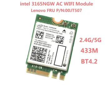 Dvojpásmový Wireless-AC 3165 NGFF Intel 3165NGW M. 2 802.11 ac WiFi 433Mbps Karta WLAN+Bluetooth 2.4 G/5 ghz Siete Pre Notebook Lenovo