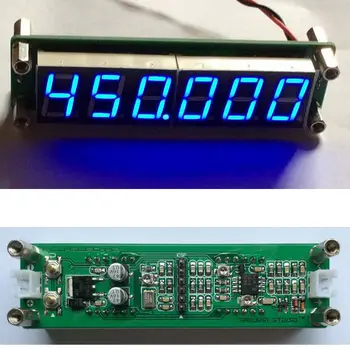 DYKB 6LED 1MHz 1000 MHz RF Frekvencia Počítadlo Cymometer meter merania, LED Digitálny Displej PRE Ham Rádio zosilňovač