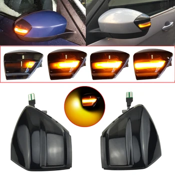 Dynamické Bočné Zrkadlo Sekvenčné Blinker LED Zase Signálneho Svetla Na Ford S-Max 2007-C-Max 2011-2019 Kuga C394 2008-2012