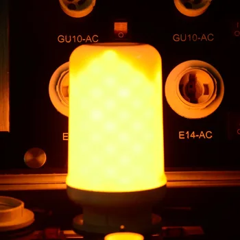 Dynamický Efekt Plameňa LED Kukurica svetla, Žiarovky Lampy 110V 220V E27 Simulácia Ohňa Horiaceho Blikanie Nahradiť Plyn Svietidla, Dekorácie, lampy