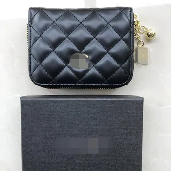Dámske peňaženky krátke módne ultra tenké pracky multi card taška na zips mobilný telefón taška inšpekcie klip