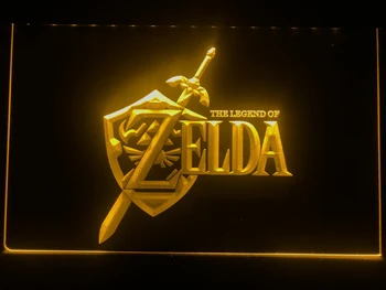 E040 Legend of Zelda Video Hry, LED, Neónové Svetlo, Prihláste sa