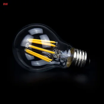 E27 E26 Retro A60 A19 LED Žiarovky Žiarovka Svetla 8W 10W Edison Vintage Ampoule Bubble bobble Lampa 110V 120V 220V 240V Vnútorné Osvetlenie