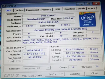 E5-2650LV4 Originál Intel Xeon ES Verzia E5 2650LV4 1.50 GHZ 12-Core 30MB SmartCache E5-2650LV4 FCLGA2011-3 doprava zadarmo