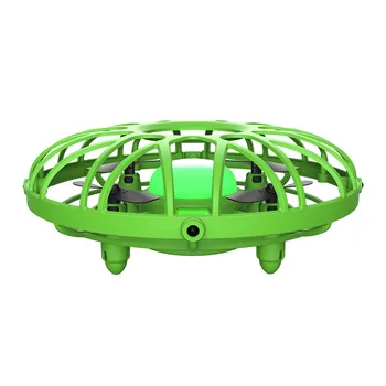 Eachine E111 Mini Drone UFO Infračervené Snímaním, Ovládanie Strane Lietadla Quadcopter Infraed Indukčné Intlligent Modrá/Zelená RC Dieťa Hračku