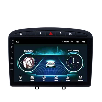 Easteregs 9 palcový Android Auto Multimediálny Prehrávač pre Peugeot 308 308SW 408 PRIEBEHU 2010-2016 stereo GPS navigácie