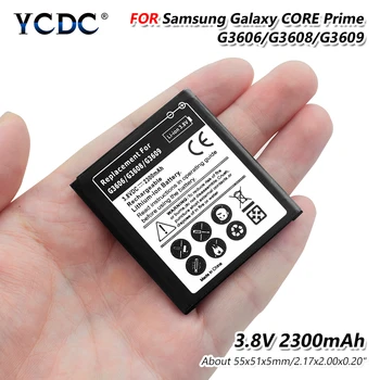 EB-BG360CBC(EB-BG360BBE / EB-BG360CBE)3.8 v 2300mAh Li Liion Batérie Vymeňte Pre Samsung Galaxy Core Prime G3606/G3608/G3609