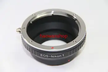 Ef-n1 Adaptér krúžok pre canon eos objektív nikon1 N1 mount J1 J2 j3 V1 V2 v3 s1 s2 aw1 telo Fotoaparátu