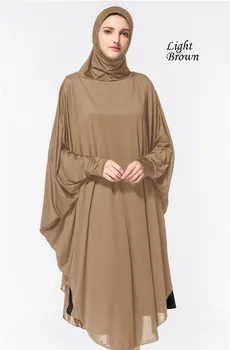 Elegantné Moslimských Kostýmy Tradičné Islamské Oblečenie Turecký Arabčina Eid Mubarak Abaya Šaty Ženy Sa Modlia Šaty