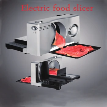 Elektrické Mäso Planer Semi-automatické Mäso Slicer Ovocia a Zeleniny Slicer Rodiny Mini Skladacia Napätie 100V~120V alebo 220~240V