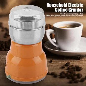 Elektrické Nehrdzavejúcej Ocele Coffee Bean Brúska Domov Drvenie, Mletie Stroj Káva Príslušenstvo-Eu Plug