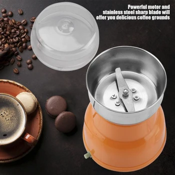 Elektrické Nehrdzavejúcej Ocele Coffee Bean Brúska Domov Drvenie, Mletie Stroj Káva Príslušenstvo-Eu Plug
