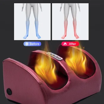 Elektrické Shiatsu Masáž Nôh Stroj Pressotherapy Úľavu od Bolesti Multi-function Miesenie Vibračná Noha Relax Zdravotnej Starostlivosti
