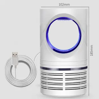 Elektrické USB Mosquito Killer Lampa Chybu Hmyzu Zabijakov Anti Mosquito Pasce Lietať UV Odpudzujúce Lampy Vonkajšie Nočné Svetlo Dropshipping