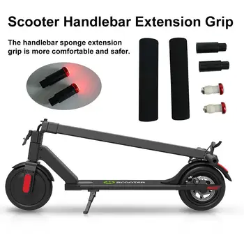 Elektrický Skúter Rozšírené Riadidlá Bicyklov Rozšírenie Bar Hubky Grip So Svetlom Pre Mi Skúter M365/pro Cyklistické Príslušenstvo