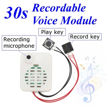 Elektronické Tlačidlo Music Box Záznamové Hlasový Modul Nahrávania Okno Zvuk Okno Nahrávanie Pohybu Hračka Dodávky Dary
