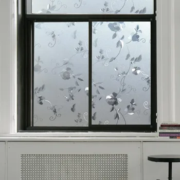 Elektrostatické ochrany lepidlo-free záhradný kvet viniča sklo fólia tepelná izolácia opaľovací krém kúpeľňa balkón okno pvc filmu