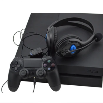 Elistooop Odporúčame, 3,5 mm konektor pre Slúchadlá Hre Herný Headset s Mikrofónom Káblové pre PS4 Sony PlayStation 4 /PC Počítač