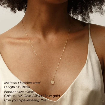 EManco 3ks Oddelené nehrdzavejúcej ocele vrstvený náhrdelník ženy prívesok & choker & reťazca náhrdelník nastaviť módne šperky