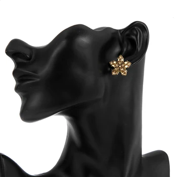 Emmaya 2020 Nové Šľachtické Star Vzhľad Zlaté Náušnice Zirconia Pre Ženy-Móda Výzdoba V Večeru Lesklé Šperky Geniálny Darček