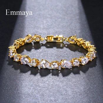Emmaya Luxusné AAA Zirkón Prvky 3 Farby Rakúskeho Kryštálu, Náramky, Módne Šperky Pre Ženy Milujú Darček Strany