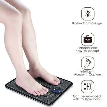 EMS Nohu Premenami USB Nohy Masér Bezdrôtové Diaľkové Ovládanie Masážny Vankúš Domácnosti ASD88