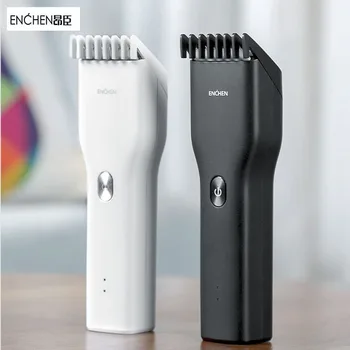 Enchen Mužov Elektrické Hair Clipper Profesionálny Zastrihávač USB Keramické Vlasy Fréza Rýchle Nabíjanie Vlasy Dospelých Dieťa Strojčeky pre Mužov