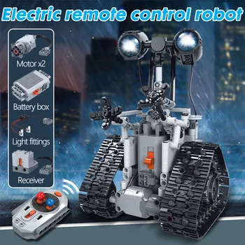 ERBO 408pcs Diaľkové Ovládanie Elektrické MOC Inteligentný Robot Stavebné Bloky Technické RC Robot Tehly Vzdelávania Hračky Pre Deti,