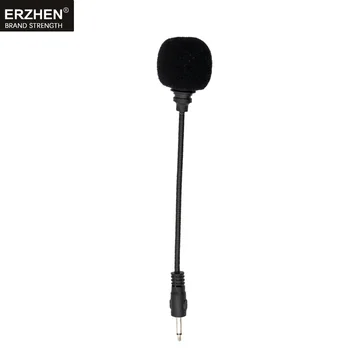 ERZHEN 2.4 G lavalier klope mikrofón kondenzátor pre kameru / telefón bezdrôtový headset mikrofón s 3,5 mm Nahrávanie Video kamera VLOG