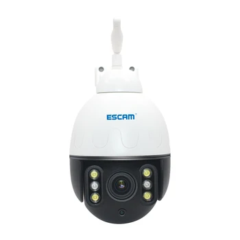 ESCAM Q5068 H. 265 5MP Pan/Tilt/4X Zoom, WiFi Vodotesný IP Kamery, Podpora ONVIF Dve Spôsob, ako Hovoriť Nočné Videnie s kovovým plášťom