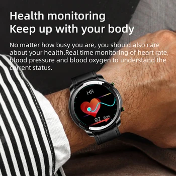 ESEED 2020 H15 pro smart hodinky mužov, vodotesný ip68 360*360 1.3 palcový displej športové Zdravie monitorovanie srdcovej frekvencie smartwatch pre ios