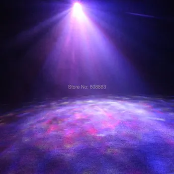 ESHINY Mini RGBW LED 7 Farieb IČ Vodoznak atmosféru svetlá Club Bar, kaviareň Tanec Disco Party Vianoce DJ Stage Svetlo N85R3