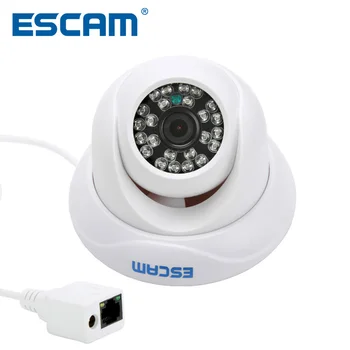 Esicam Slimák QD500 Mni IP Kamera Nočného Videnia Nepremokavé vonkajšie HD 720P IR Onvif P2P CCTV Kamerové Mobilné Detekčné