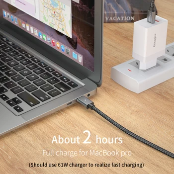 Essager 5A Magnetické USB Typu C, USB C Kábel Pre MacBook Pro 100W PD Magnet Nabíjačku USB-Typ C-C Drôt, Kábel Pre Samsung Poznámku 10