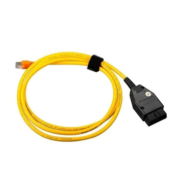 ESYS ENET Kábel BMW Ethernet na OBD2 16Pin Rozhranie RJ45 Kovový Konektor ESYS 3.23.4 V50.3 Údaje E-SYS ICOM Kódovanie, F-Serie