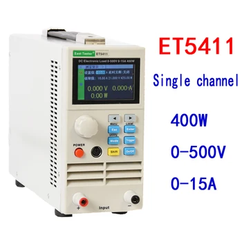 ET5411 Programovateľné Profesionálne Batérie Tester DC Elektronické Zaťažení Kapacita Batérie Tester 400W 500V15A RS485/232 s Vysokou Presnosťou
