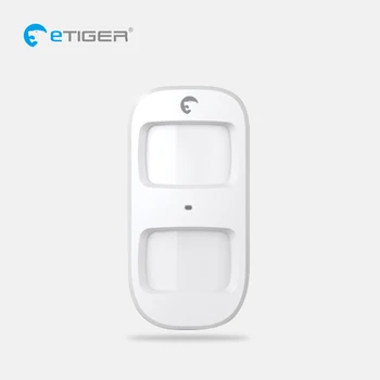 ETiger ES-D2A Bezdrôtový Pet-immnue Snímač Pohybu, Alarm Detektor Pre Smart Home Zabezpečovacej signalizácie