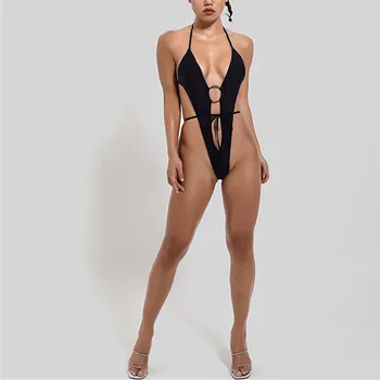 Extrémne bikini 2020 new Black brazílčanky plavky jednodielne kombinézach Duté z Mikro plavky ženy High cut monokiny