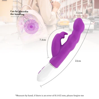 EXVOID Dospelých Produkty Králik Vibrátory Stimulácia Klitorisu AV Stick G-spot Masér Dildo Vibrátor Sexuálne Hračky pre Ženy Silikónové