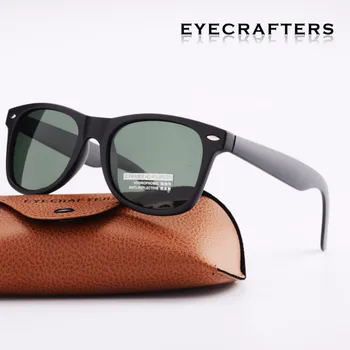 Eyecrafters Jazdy Zrkadlové Námestie Retro slnečné Okuliare Okuliare Módne Retro Pánske Dámske Polarizované slnečné Okuliare UV400 2140
