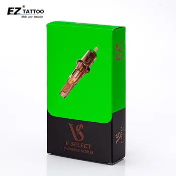 EZ V, Vyberte Tetovanie Kazety Ihly #12(0.35 MM) Magnum Elastické Membrány pre Rotačné Tetovanie Stroje & Rukoväte 20 KS/Box